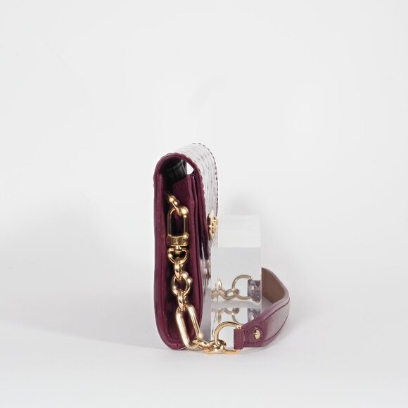 Louis Vuitton Sunset Boulevard Vernis Patent Leather Clutch Bag - Picture 8 of 14